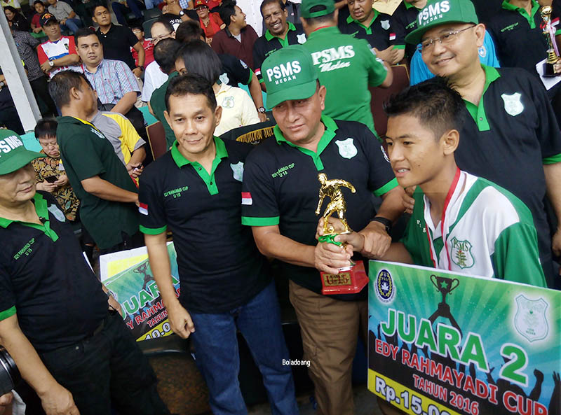 PSMS U-15 Runner Up Edy Rahmayadi Cup